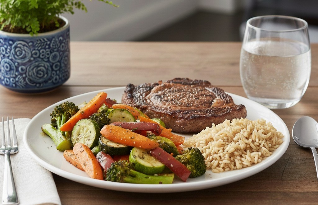 The Plate Method: A Simple Way to Build Balanced Meals (Without Overthinking It)